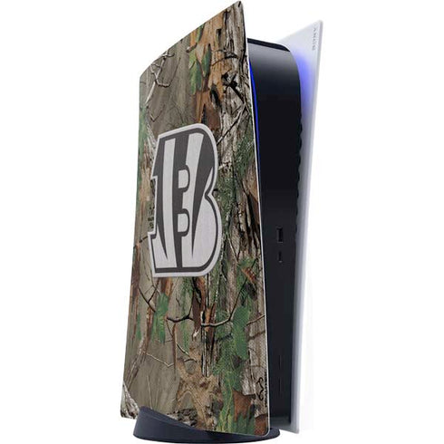NFL Cincinnati Bengals Realtree Xtra Green Camo PlayStation PS5 Skins