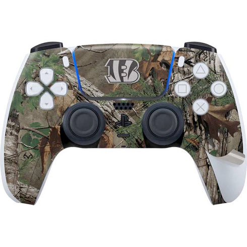 NFL Cincinnati Bengals Realtree Xtra Green Camo PS5 Pro Bundle Skin