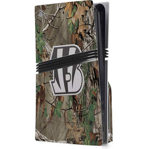 NFL Cincinnati Bengals Realtree Xtra Green Camo PlayStation PS5 Skins