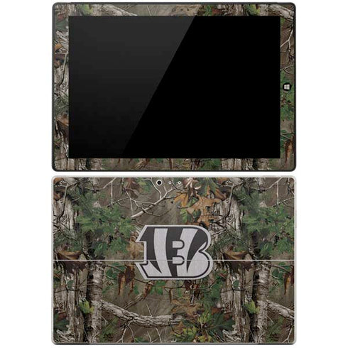 NFL Cincinnati Bengals Realtree Xtra Green Camo Surface Pro 3 Skin