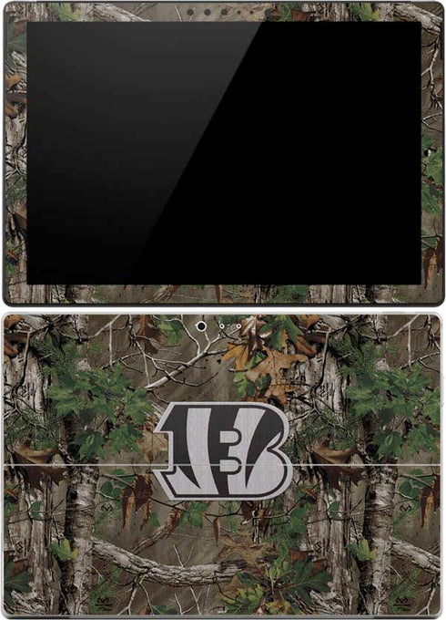 NFL Cincinnati Bengals Realtree Xtra Green Camo Surface Pro (2017) Skin