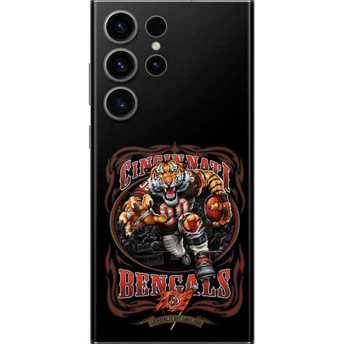 Liquid Blue NFL Cincinnati Bengals Running Back Galaxy Skins