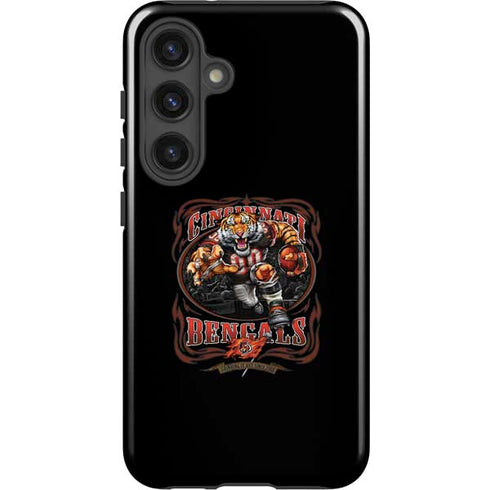 Liquid Blue NFL Cincinnati Bengals Running Back Galaxy S25 Impact Case
