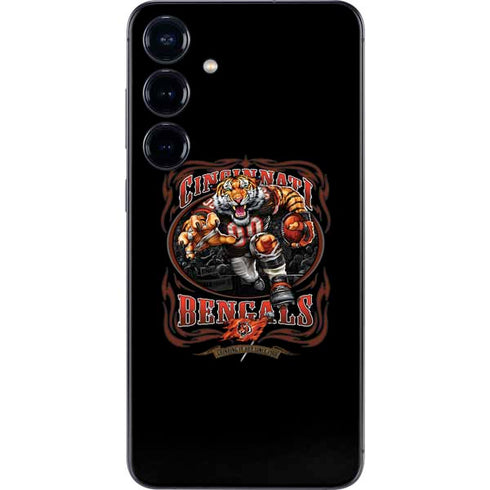 Liquid Blue NFL Cincinnati Bengals Running Back Galaxy S25 Plus Skin