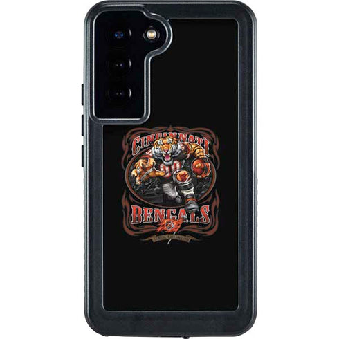 Liquid Blue NFL Cincinnati Bengals Running Back Galaxy S24 Plus Waterproof Case