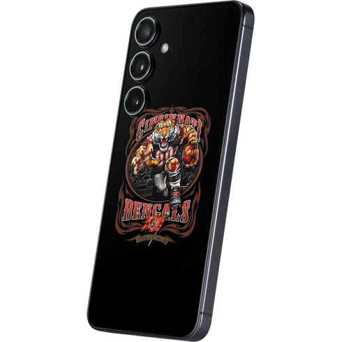 Liquid Blue NFL Cincinnati Bengals Running Back Galaxy S25 Skin
