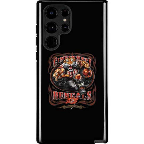 Liquid Blue NFL Cincinnati Bengals Running Back Galaxy S25 Ultra Impact Case