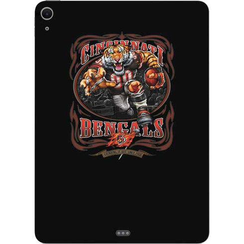 Liquid Blue NFL Cincinnati Bengals Running Back Apple iPad Air Skin