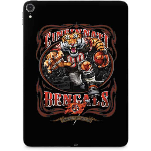 Liquid Blue NFL Cincinnati Bengals Running Back Apple iPad Pro Skin