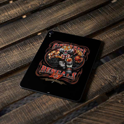 Liquid Blue NFL Cincinnati Bengals Running Back Apple iPad Pro Skin