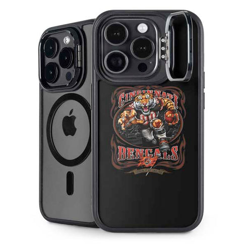 Liquid Blue NFL Cincinnati Bengals Running Back iPhone 14 Pro Max Kickstand Case