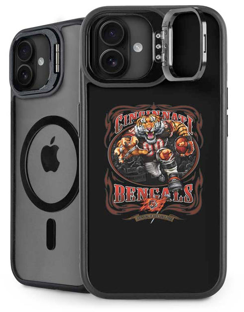 Liquid Blue NFL Cincinnati Bengals Running Back iPhone 16 Kickstand Case