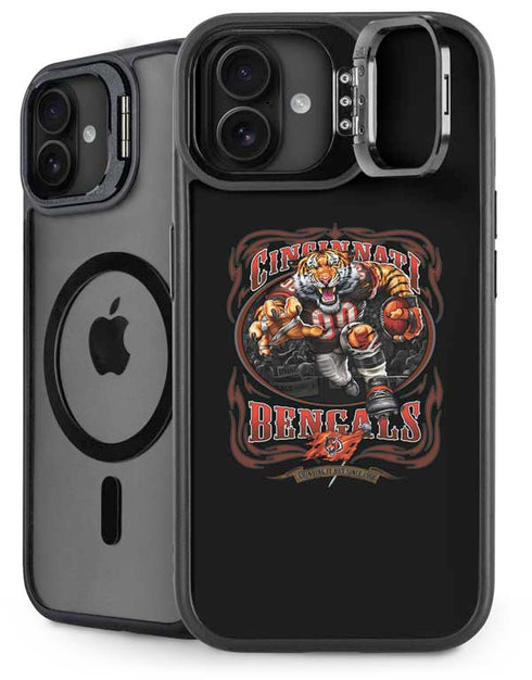 Liquid Blue NFL Cincinnati Bengals Running Back iPhone 16 Plus Kickstand Case