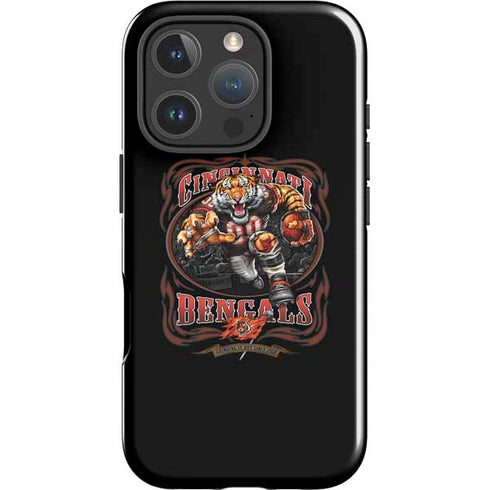 Liquid Blue NFL Cincinnati Bengals Running Back iPhone 16 Pro Impact Case