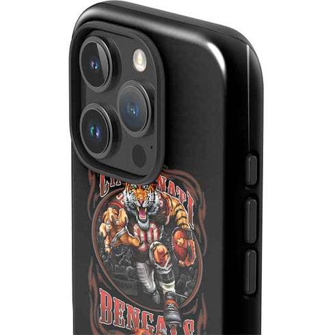 Liquid Blue NFL Cincinnati Bengals Running Back iPhone 16 Pro Impact Case