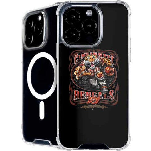 Liquid Blue NFL Cincinnati Bengals Running Back iPhone 16 Pro MagSafe Case