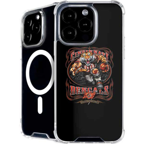 Liquid Blue NFL Cincinnati Bengals Running Back iPhone 16 Pro Max MagSafe Case