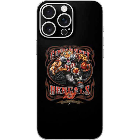 Liquid Blue NFL Cincinnati Bengals Running Back iPhone 16 Pro Max Skin