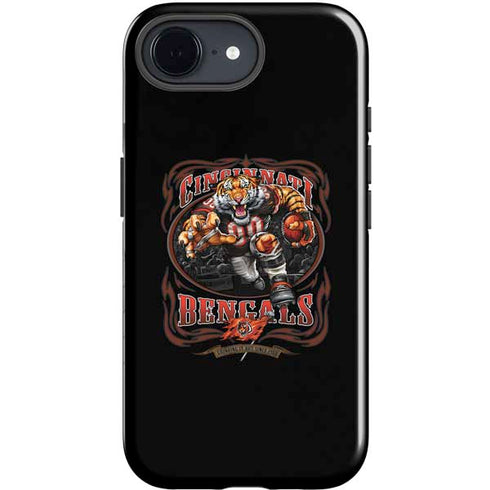 Liquid Blue NFL Cincinnati Bengals Running Back iPhone 16e Impact Case