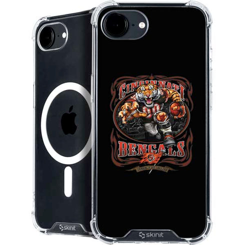 Liquid Blue NFL Cincinnati Bengals Running Back iPhone 16e MagSafe Case
