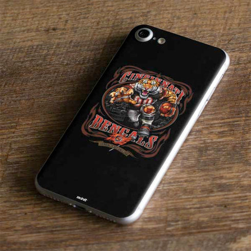 Liquid Blue NFL Cincinnati Bengals Running Back iPhone 8 Skin