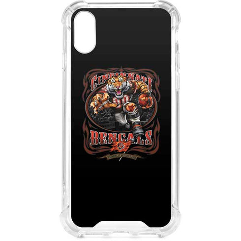 Liquid Blue NFL Cincinnati Bengals Running Back iPhone XS Clear Case