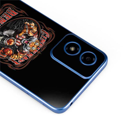 Liquid Blue NFL Cincinnati Bengals Running Back Moto G Play 4G (2024) Skin