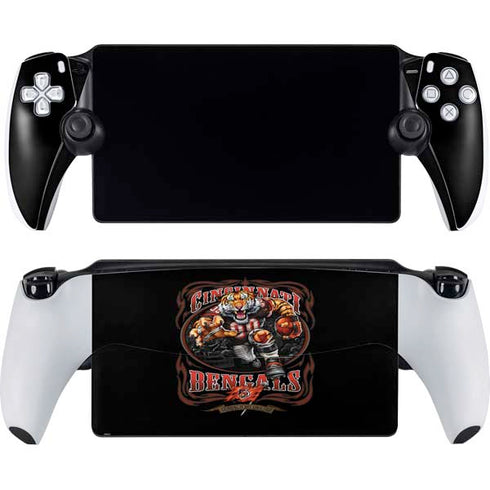 Liquid Blue NFL Cincinnati Bengals Running Back PlayStation Portal Remote Player Skin
