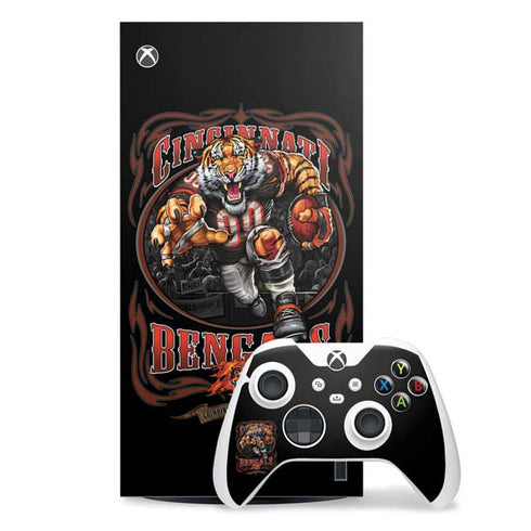 Liquid Blue NFL Cincinnati Bengals Running Back Xbox Series X Skins