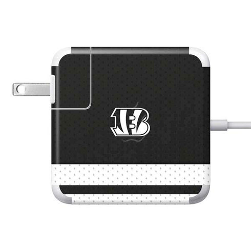 NFL Cincinnati Bengals Shutout 85W Power Adapter (15 and 17 inch MacBook Pro Charger) Skin