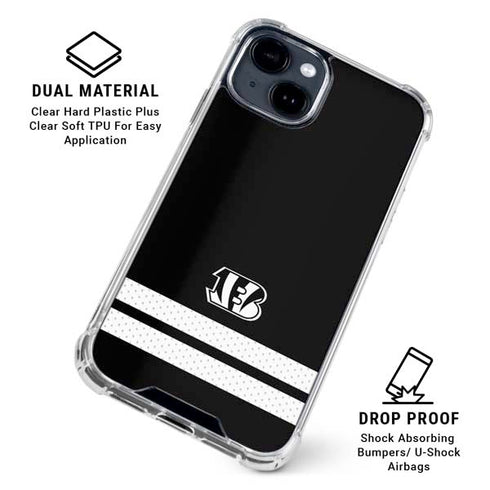 NFL Cincinnati Bengals Shutout iPhone 15 Clear Case