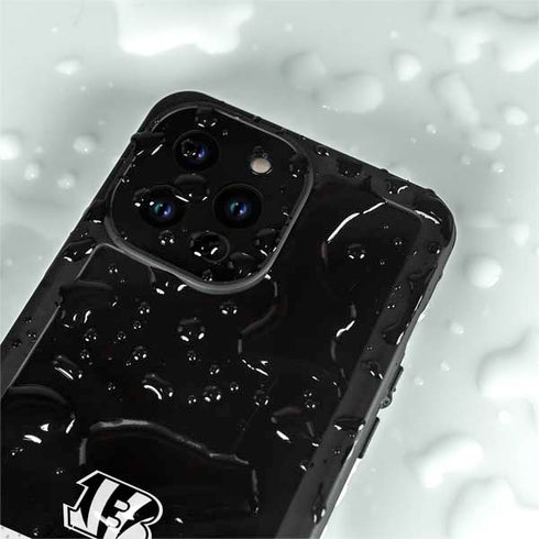 NFL Cincinnati Bengals Shutout iPhone 15 Pro Waterproof Case