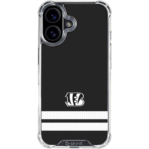 NFL Cincinnati Bengals Shutout iPhone 16 Plus Clear Case