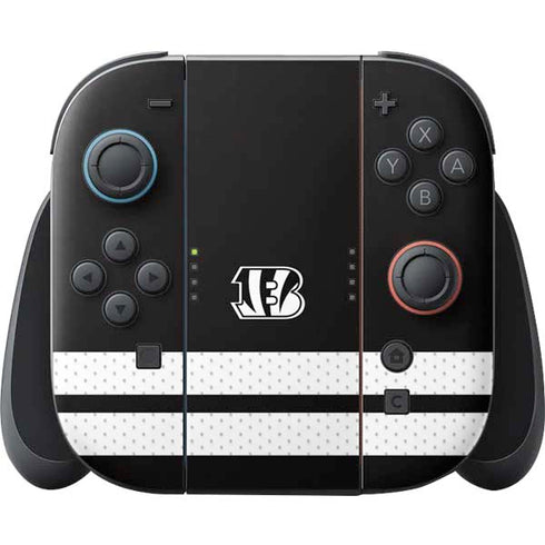 NFL Cincinnati Bengals Shutout Nintendo Switch 2 (2025) Joy-Con Controller Skin