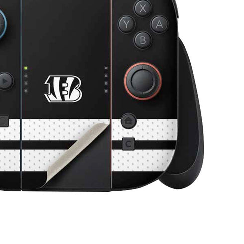 NFL Cincinnati Bengals Shutout Nintendo Switch 2 (2025) Joy-Con Controller Skin