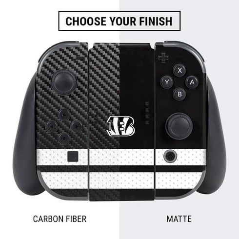 NFL Cincinnati Bengals Shutout Nintendo Switch Bundle Skin