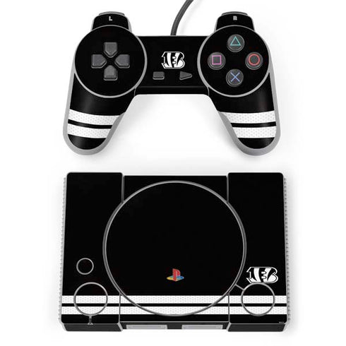 NFL Cincinnati Bengals Shutout PlayStation Classic Bundle Skin