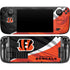 NFL Cincinnati Bengals Steam Deck Handheld Gaming Computer OLED Skin