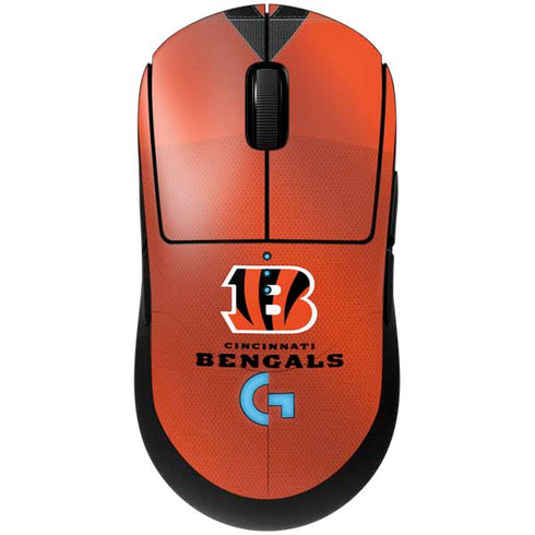 NFL Cincinnati Bengals Team Jersey G Pro Wireless Gaming Mouse Skin