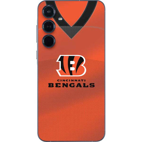 NFL Cincinnati Bengals Team Jersey Galaxy A35 5G Skin