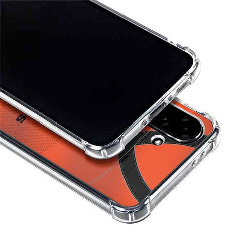 NFL Cincinnati Bengals Team Jersey Galaxy A36 5G Clear Case