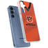 NFL Cincinnati Bengals Team Jersey Galaxy A55 5G Clear Case