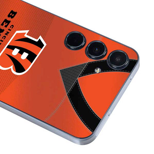 NFL Cincinnati Bengals Team Jersey Galaxy A55 5G Skin