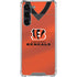 NFL Cincinnati Bengals Team Jersey Galaxy S24 FE Clear Case