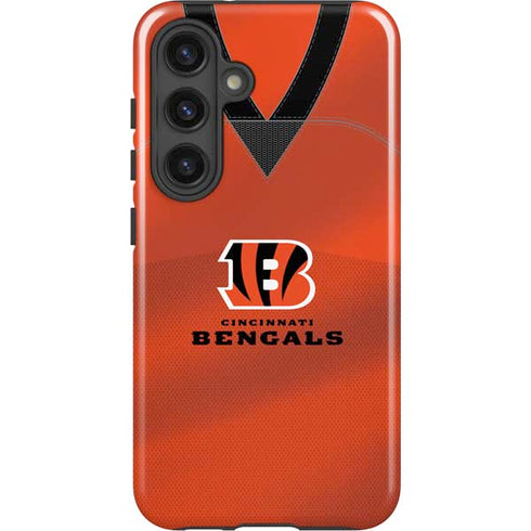 NFL Cincinnati Bengals Team Jersey Galaxy S25 Impact Case