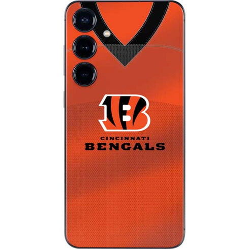 NFL Cincinnati Bengals Team Jersey Galaxy S25 Plus Skin