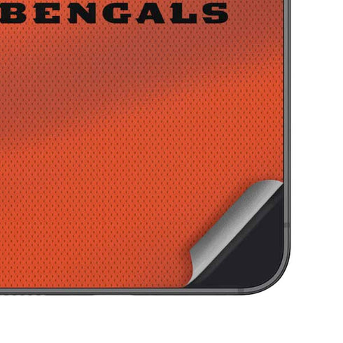 NFL Cincinnati Bengals Team Jersey Galaxy S25 Skin