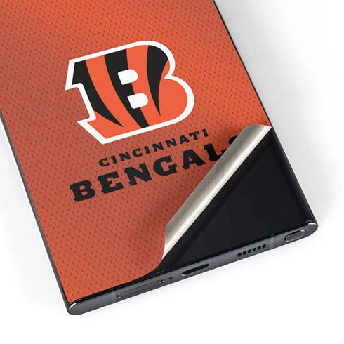 NFL Cincinnati Bengals Team Jersey Galaxy S25 Ultra Skin