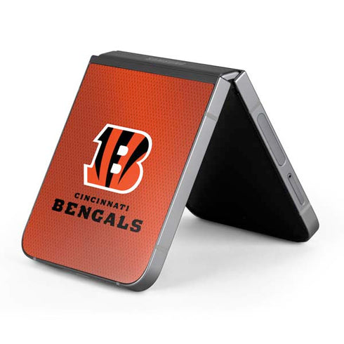 NFL Cincinnati Bengals Team Jersey Galaxy Z Flip6 Skin