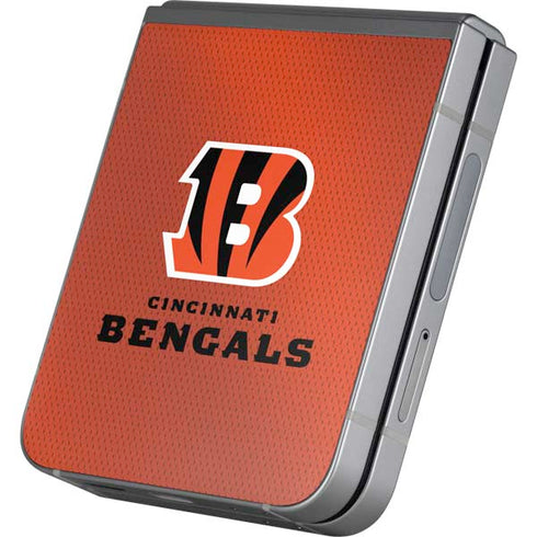 NFL Cincinnati Bengals Team Jersey Galaxy Z Flip6 Skin